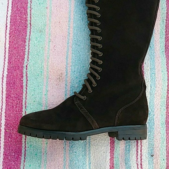 Cole Haan Suede Knee High Boots - Picture 5 of 8